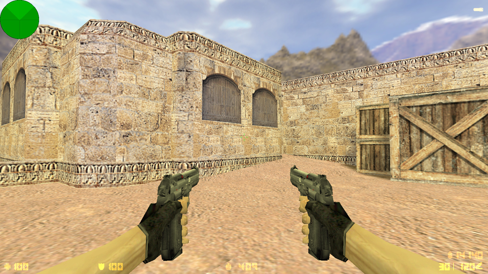 CS 1.6 с вытянутыми руками