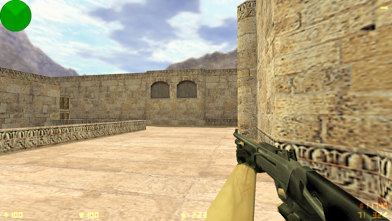 CS 1.6 с вытянутыми руками