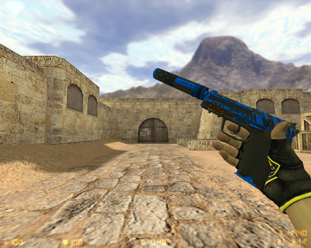 CS 1.6 от NAVI с HD-скинами