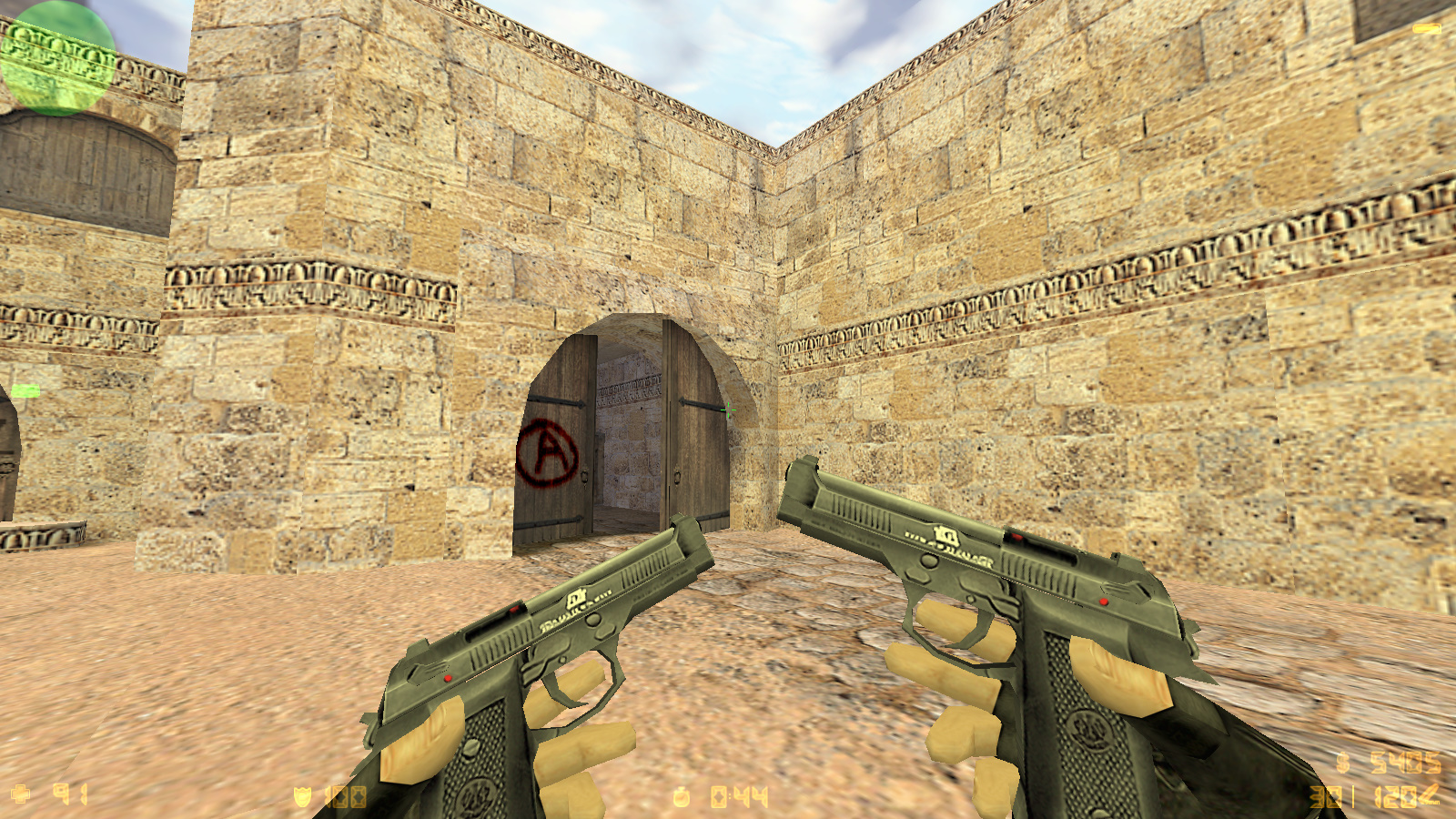 CS 1.6 с осмотром оружия