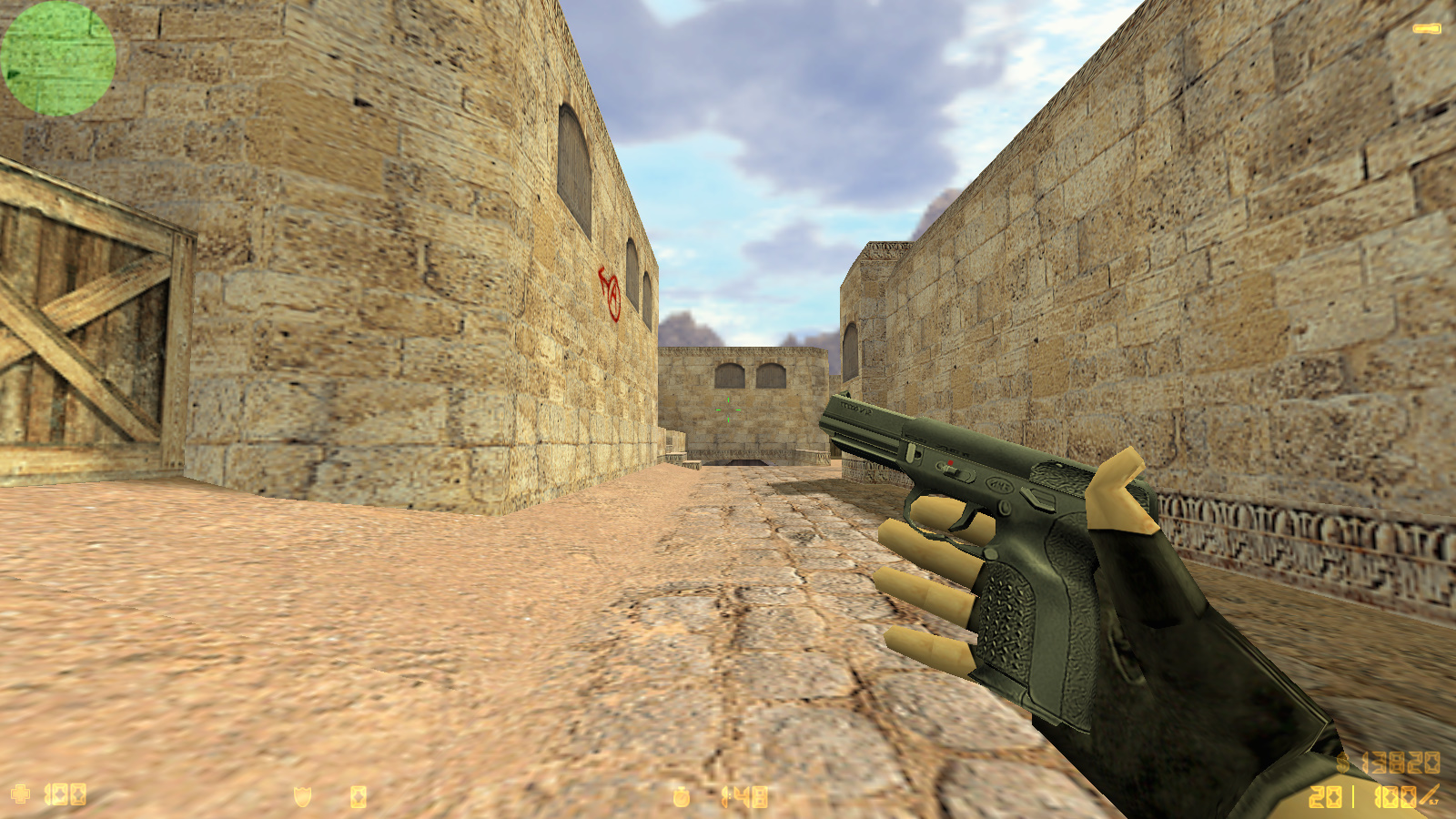 CS 1.6 с осмотром оружия
