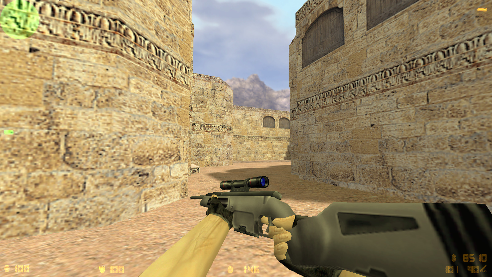 CS 1.6 с осмотром оружия