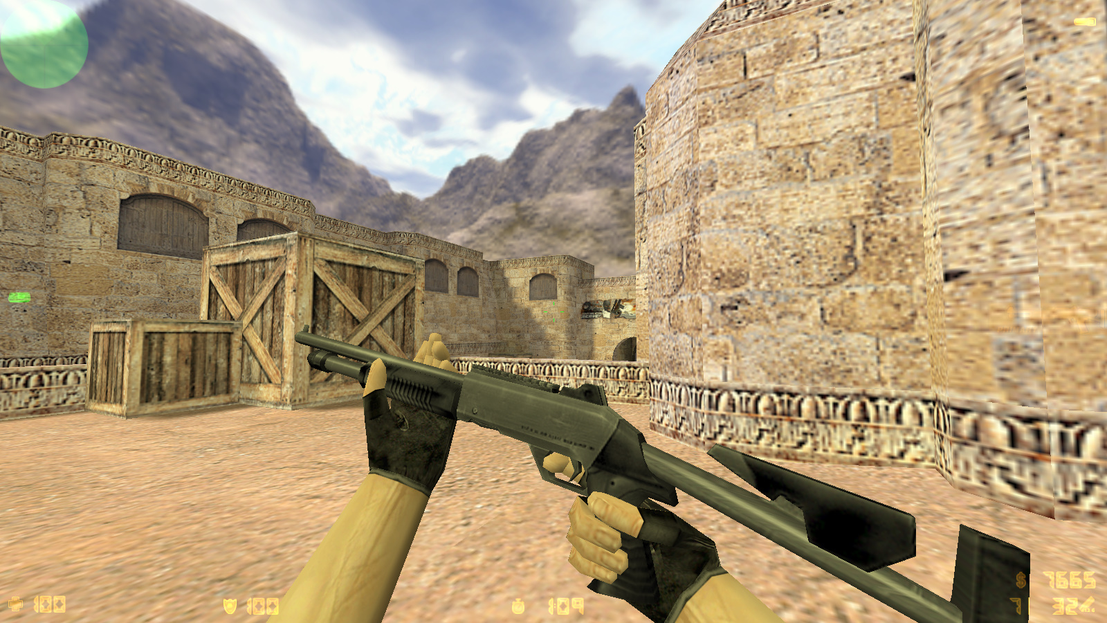 CS 1.6 с осмотром оружия